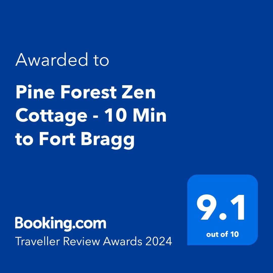 Pine Forest Zen Cottage - 10 Min To Fort Bragg Fayetteville Eksteriør billede